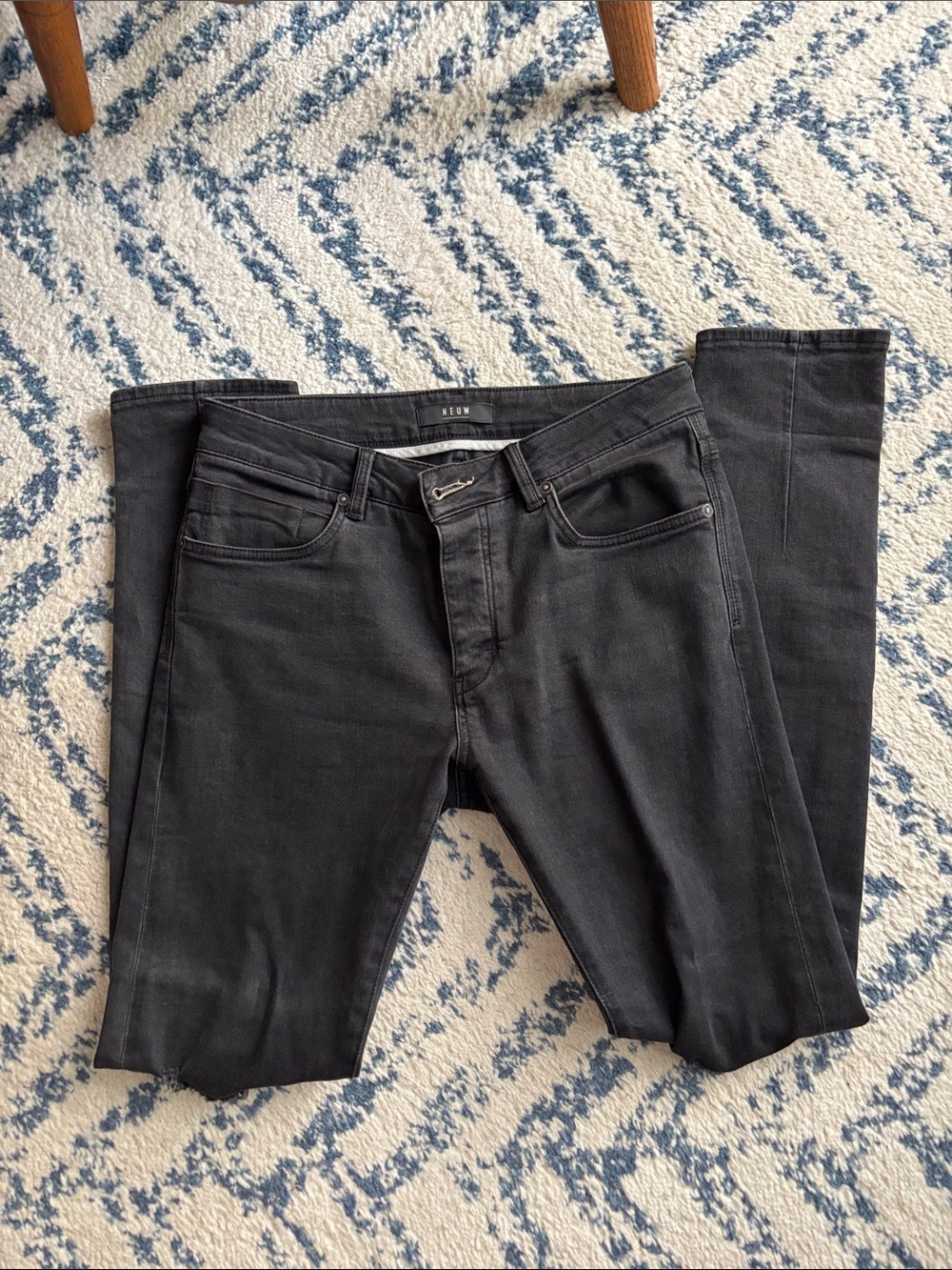 Neuw Men’s Iggy Skinny Black Jeans